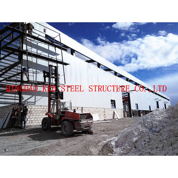 Taller prefabricado de acero estructural